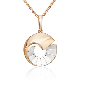 Подвеска из комбинированного золота 03-3542-00-000-1111