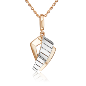 Подвеска из комбинированного золота 03-3539-00-000-1111