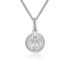 Комплект (иконка на цепи) «Ангел-хранитель» из серебра 15-0012-00-000-0200