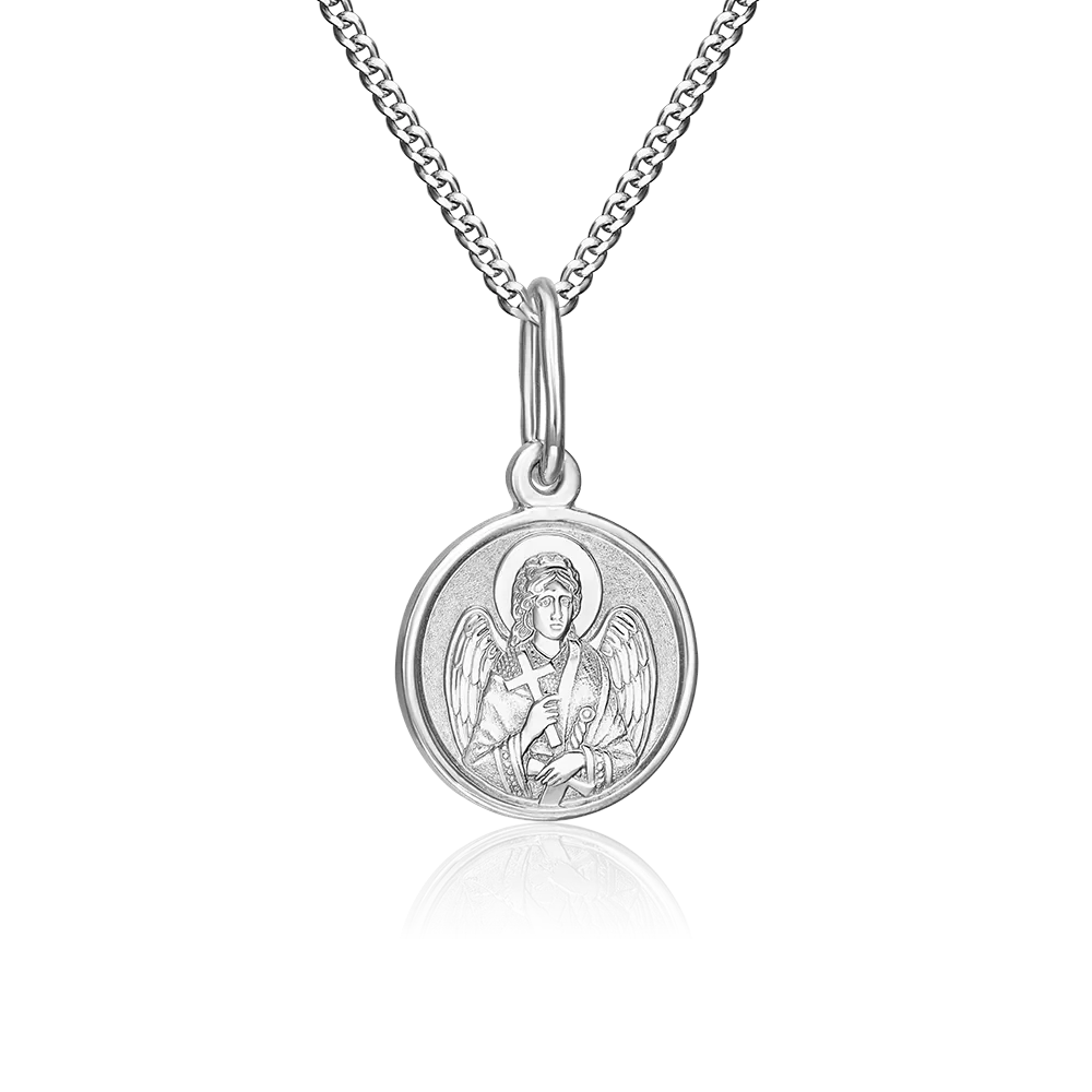 Комплект (иконка на цепи) «Ангел-хранитель» из серебра 15-0012-00-000-0200