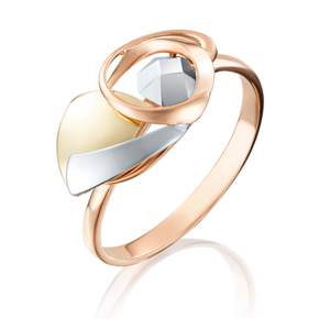 Кольцо из комбинированного золота 01-5070-00-000-1140-04