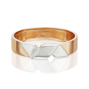 Обручальное кольцо из комбинированного золота 01-5429-00-000-1111-39