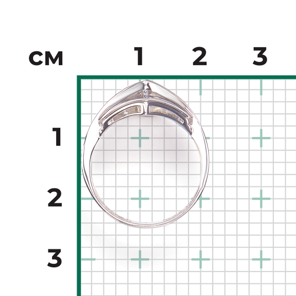 Кольцо из серебра с фианитами 01-5632-00-401-0200