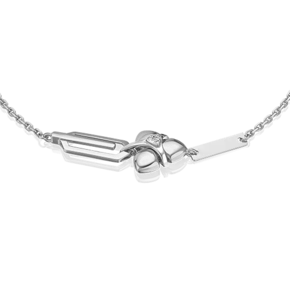 Браслет из белого золота с бриллиантами 05-0730-00-101-1120