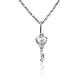 Подвеска «Ключ» из белого золота 03-3038-00-000-1120-42