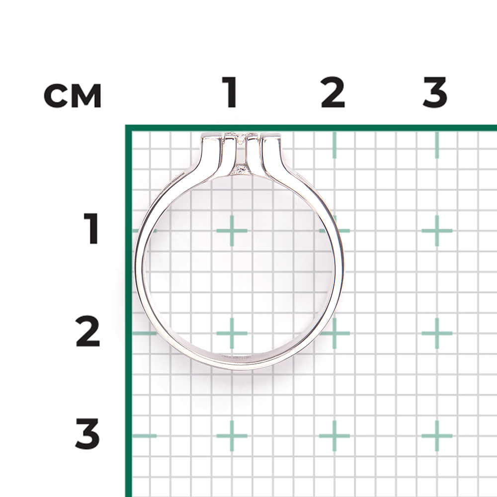 Кольцо из белого золота с бриллиантами 01-0031-00-101-1120-30