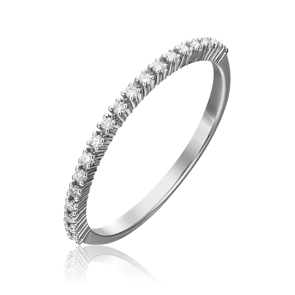 Кольцо из белого золота с бриллиантами 01-0368-00-101-1120-30