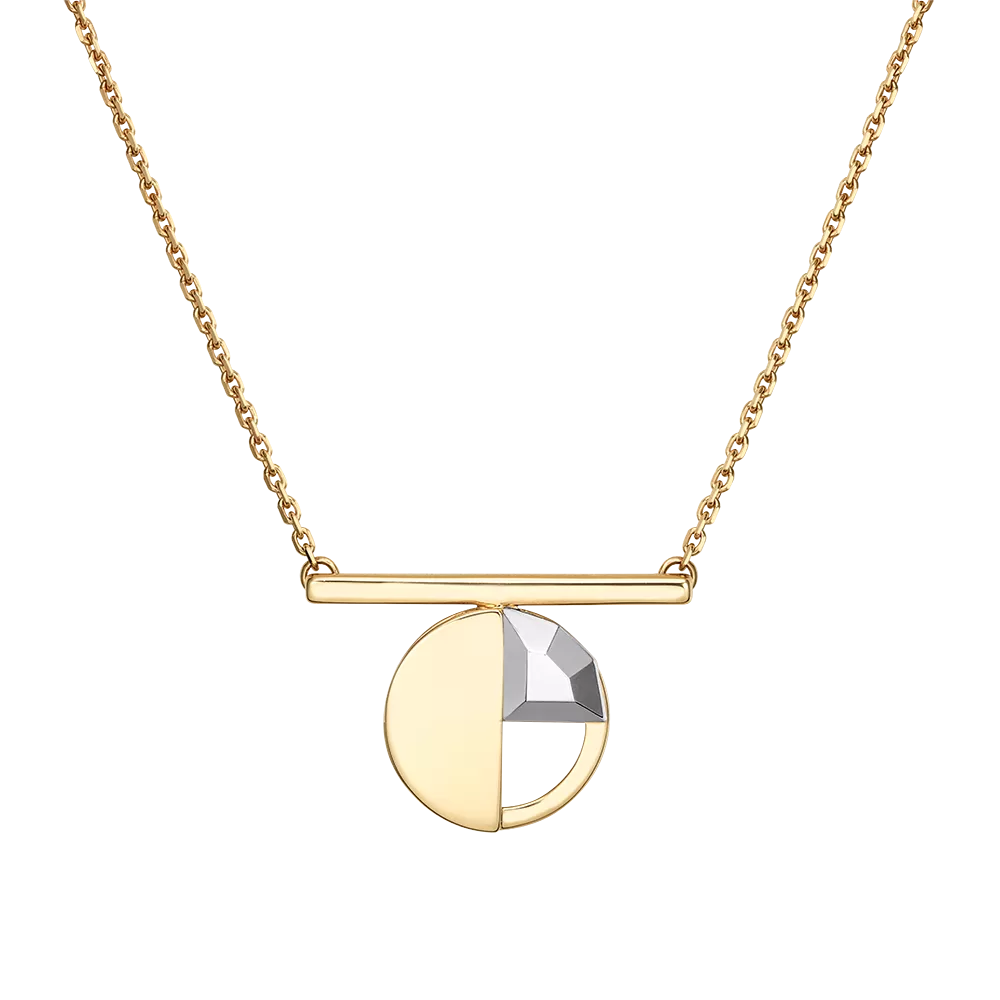 Колье из комбинированного золота 07-0253-00-000-1121