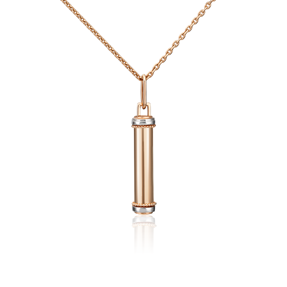 Подвеска «Капсула времени» из красного золота 03-3022-00-000-1110-48