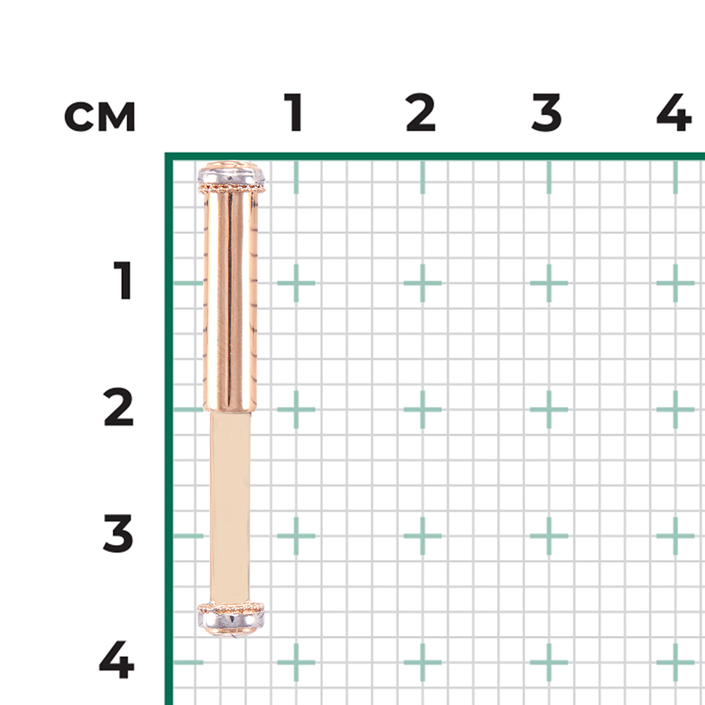 Подвеска «Капсула времени» из красного золота 03-3022-00-000-1110-48