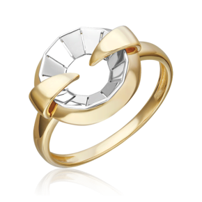 Кольцо из комбинированного золота 01-5814-00-000-1121