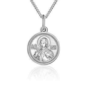 Иконка «Святая Марина» из серебра 03-1799-00-000-0200