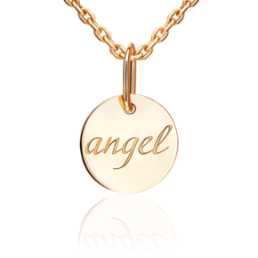 Подвеска «Ангел» из красного золота 03-3659-00-000-1110