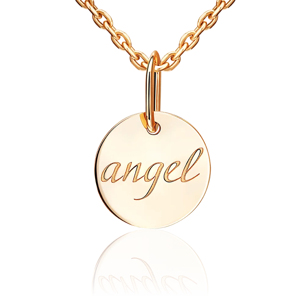 Подвеска «Ангел» из красного золота 03-3659-00-000-1110