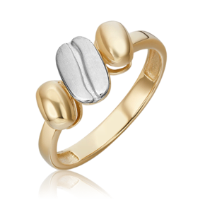 Кольцо из комбинированного золота