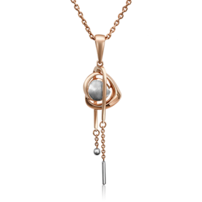 Подвеска из комбинированного золота 03-2955-00-000-1111-48