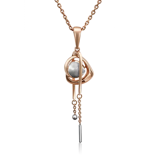 Подвеска из комбинированного золота 03-2955-00-000-1111-48