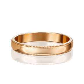 Обручальное кольцо из красного золота 01-3237-00-000-1110-18