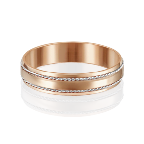 Обручальное кольцо из комбинированного золота 01-5246-00-000-1111-39