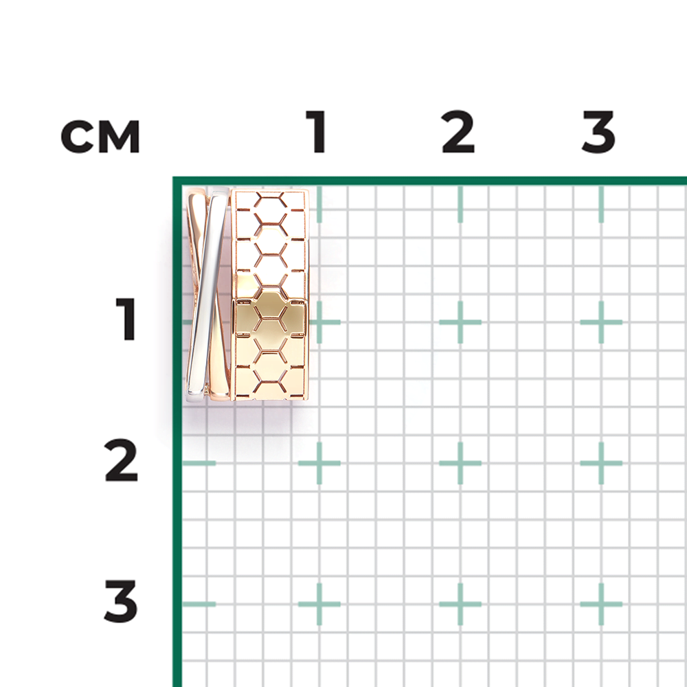 Подвеска из комбинированного золота 03-3477-00-000-1111