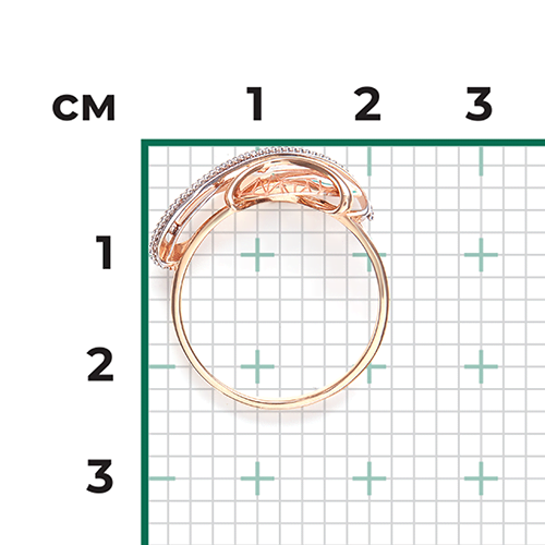 Кольцо из красного золота 01-5103-00-000-1110-65