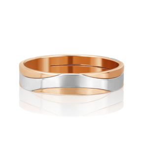 Обручальное кольцо из комбинированного золота 01-5692-00-000-1111