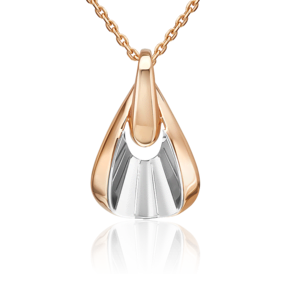 Подвеска из комбинированного золота 03-3536-00-000-1111