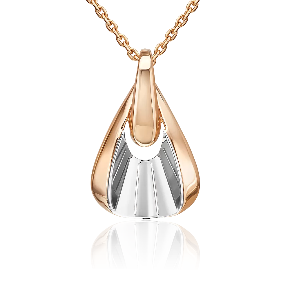 Подвеска из комбинированного золота 03-3536-00-000-1111