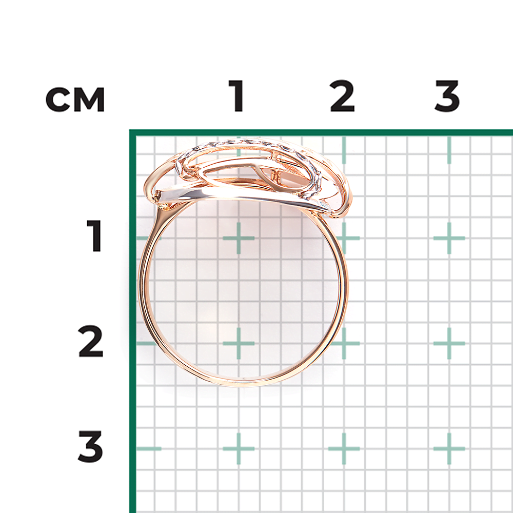 Кольцо из красного золота 01-5144-00-000-1110-48