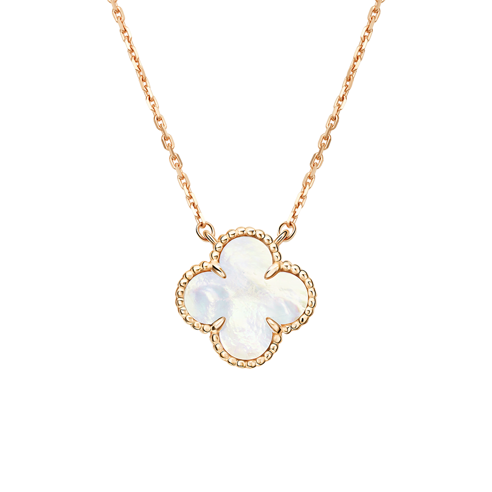 Колье из красного золота с перламутром 07-0271-00-744-1110