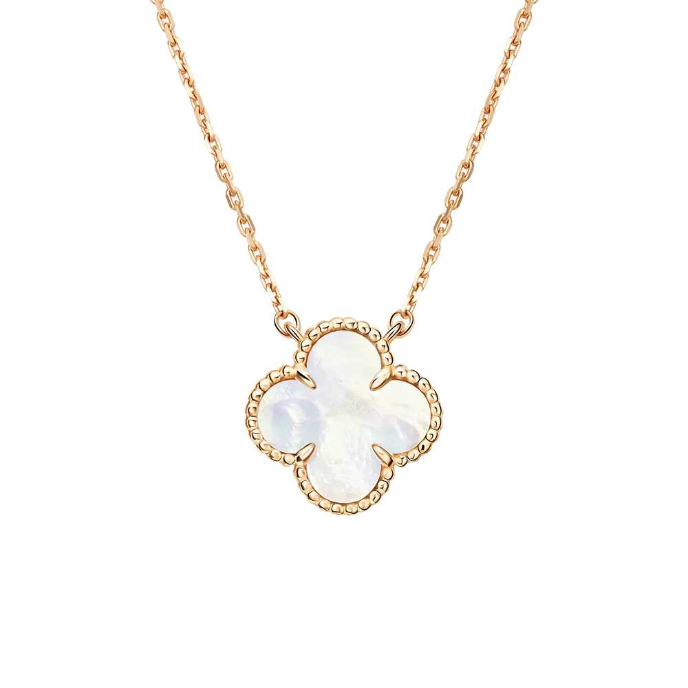 Колье из красного золота с перламутром 07-0271-00-744-1110