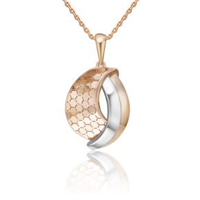 Подвеска из комбинированного золота 03-3482-00-000-1111