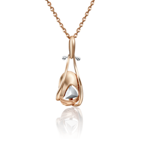 Подвеска из комбинированного золота 03-2860-00-000-1111-48