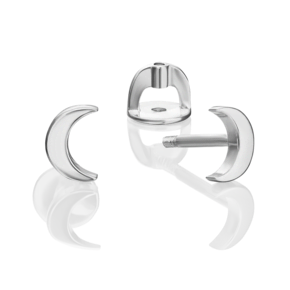 Серьги-пусеты «Месяцы» из серебра 02-4611-00-000-0200-71