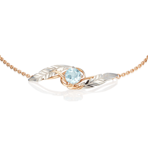 Браслет из комбинированного золота с топазом 05-0656-00-201-1111-76