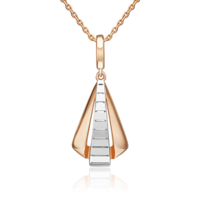 Подвеска из комбинированного золота 03-3543-00-000-1111