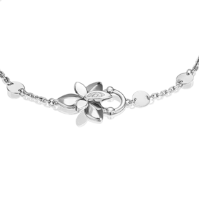 Браслет из белого золота с бриллиантами