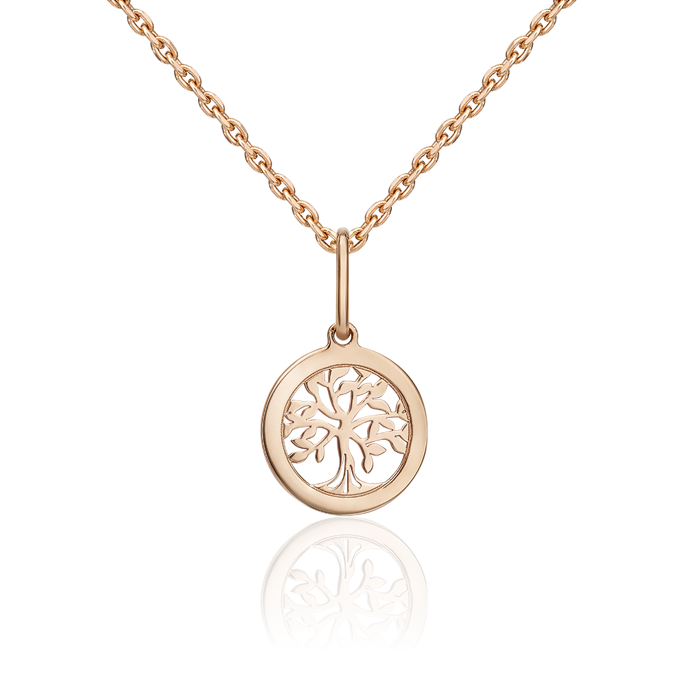 Подвеска «Древо жизни» из красного золота 03-3028-00-000-1110-01