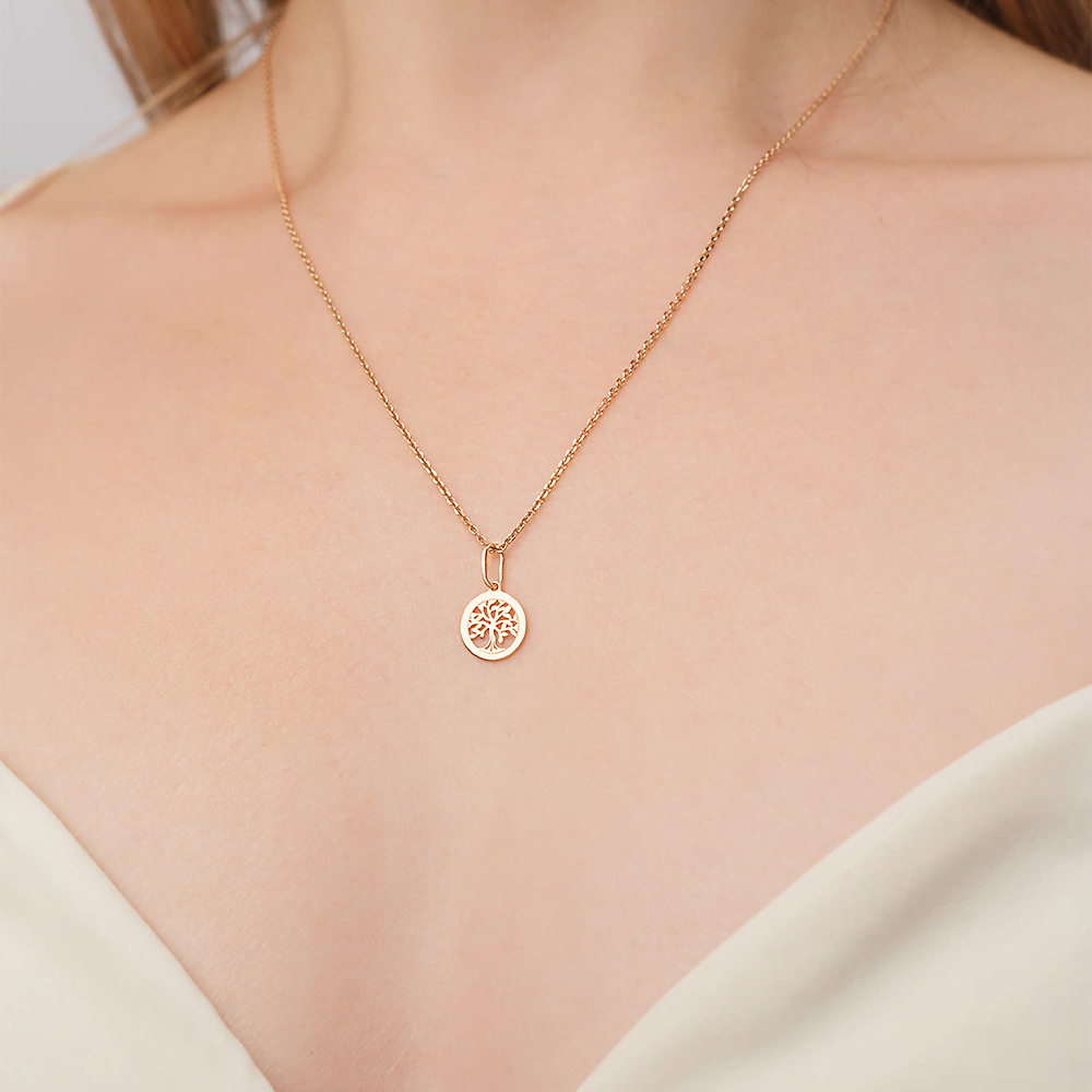 Подвеска «Древо жизни» из красного золота 03-3028-00-000-1110-01