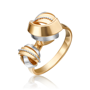 Кольцо из лимонного золота