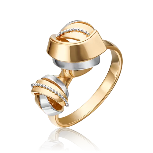 Кольцо из лимонного золота 01-5261-00-000-1130-48