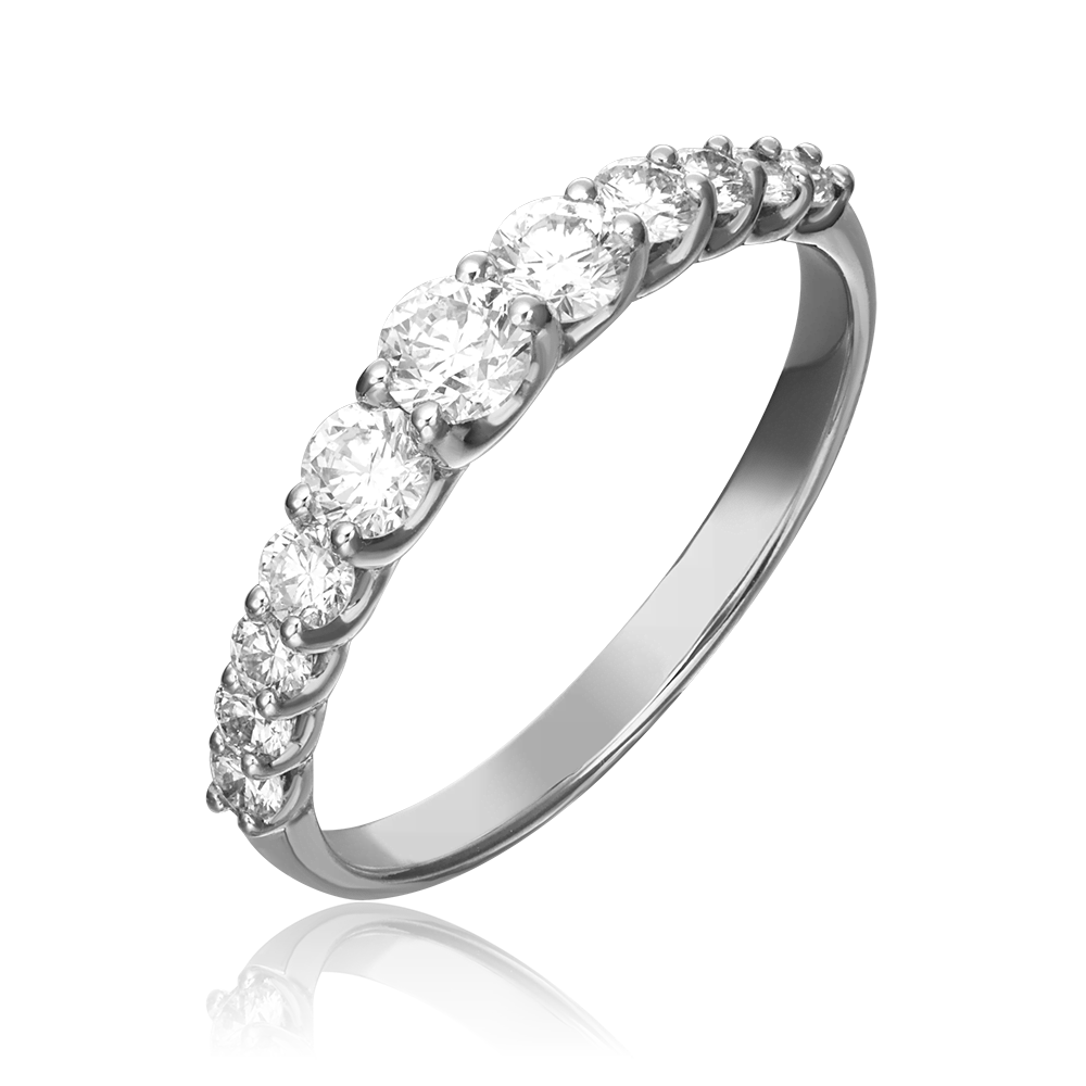 Кольцо из белого золота с бриллиантами 01-1428-00-101-1120-30