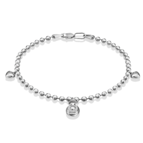 Браслет «Сердца» из серебра 05-0612-00-000-0200-68