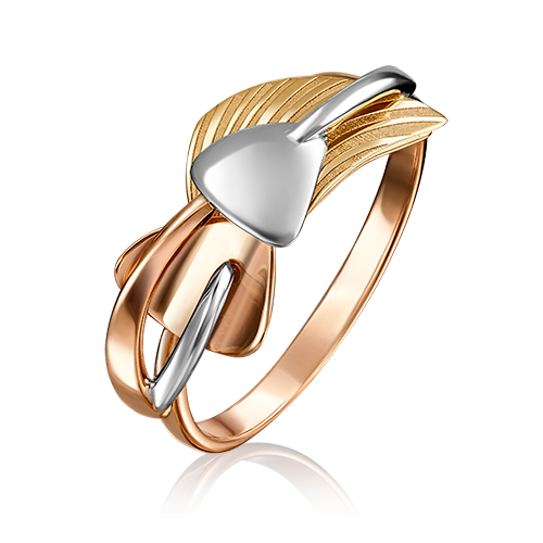 Кольцо из комбинированного золота 01-5096-00-000-1113-48