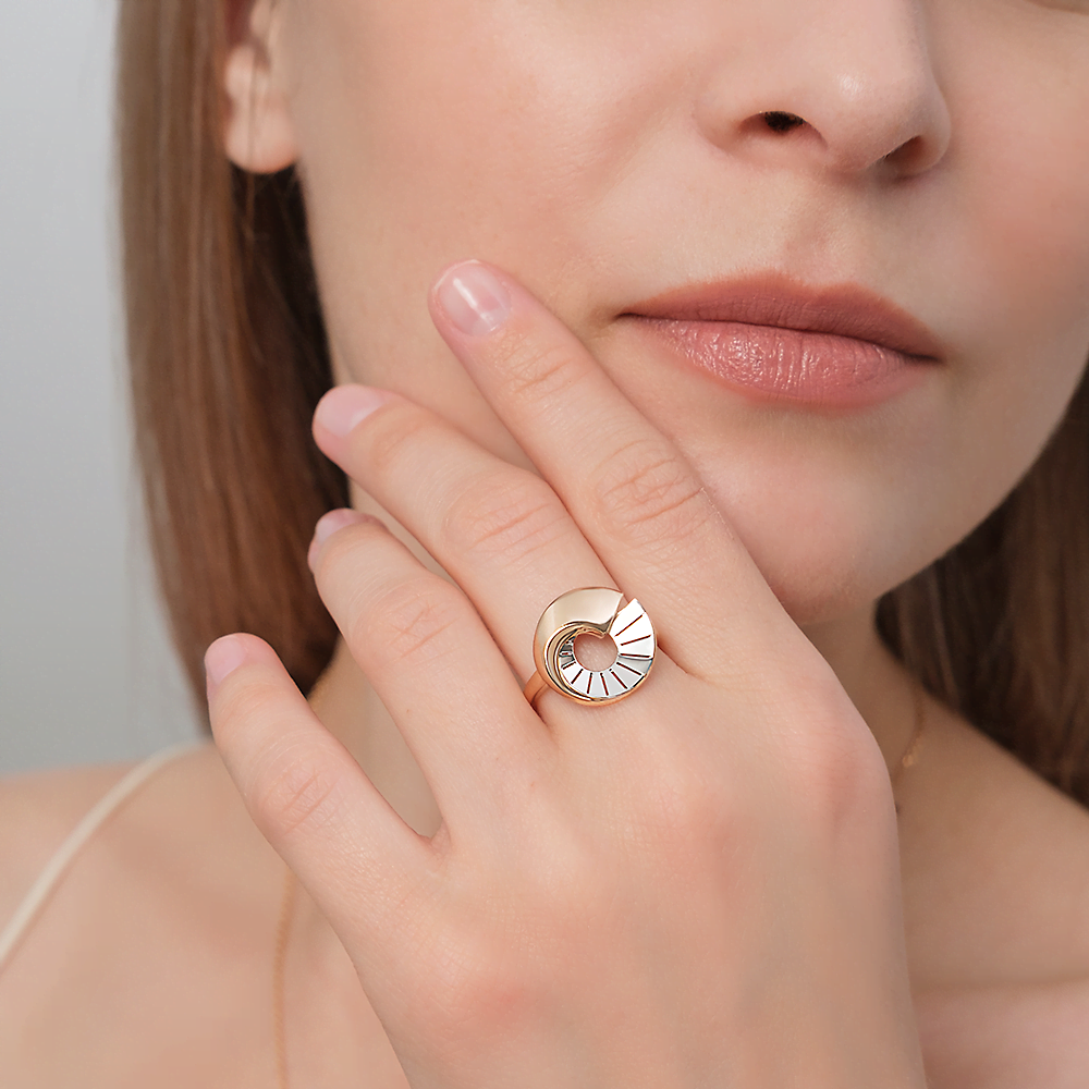 Кольцо из комбинированного золота 01-5822-00-000-1111