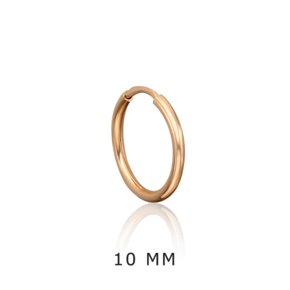 Моносерьга-конго из красного золота 02-0074-45-000-1110-19