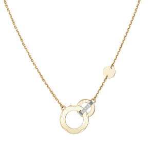 Колье из комбинированного золота с бриллиантами 07-0250-00-101-1121