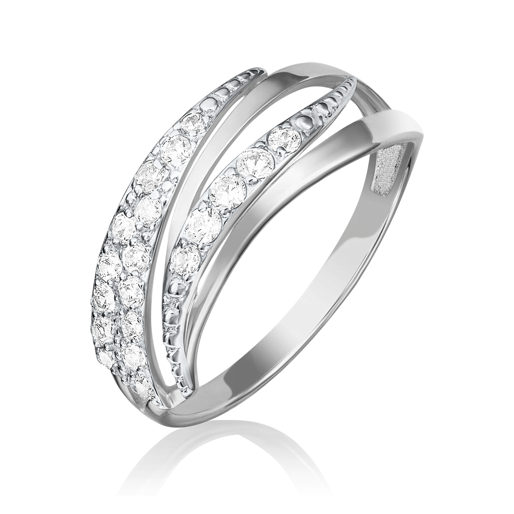 Кольцо из белого золота с бриллиантами 01-3893-00-101-1120-30