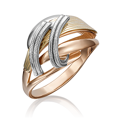 Кольцо из комбинированного золота 01-5197-00-000-1140-48