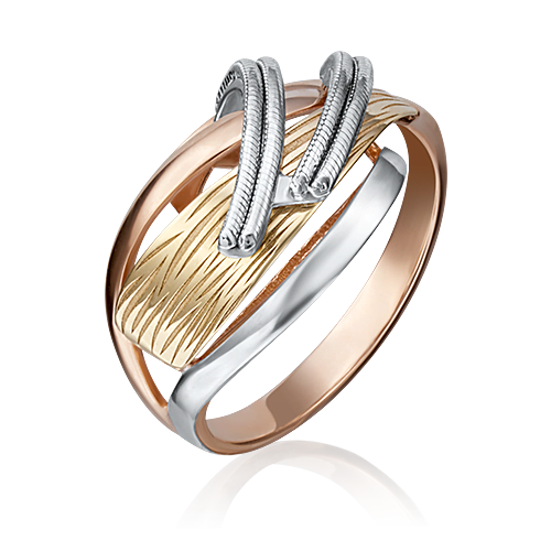 Кольцо из комбинированного золота 01-5197-00-000-1140-48